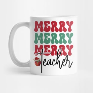 Merry Teacher Mug